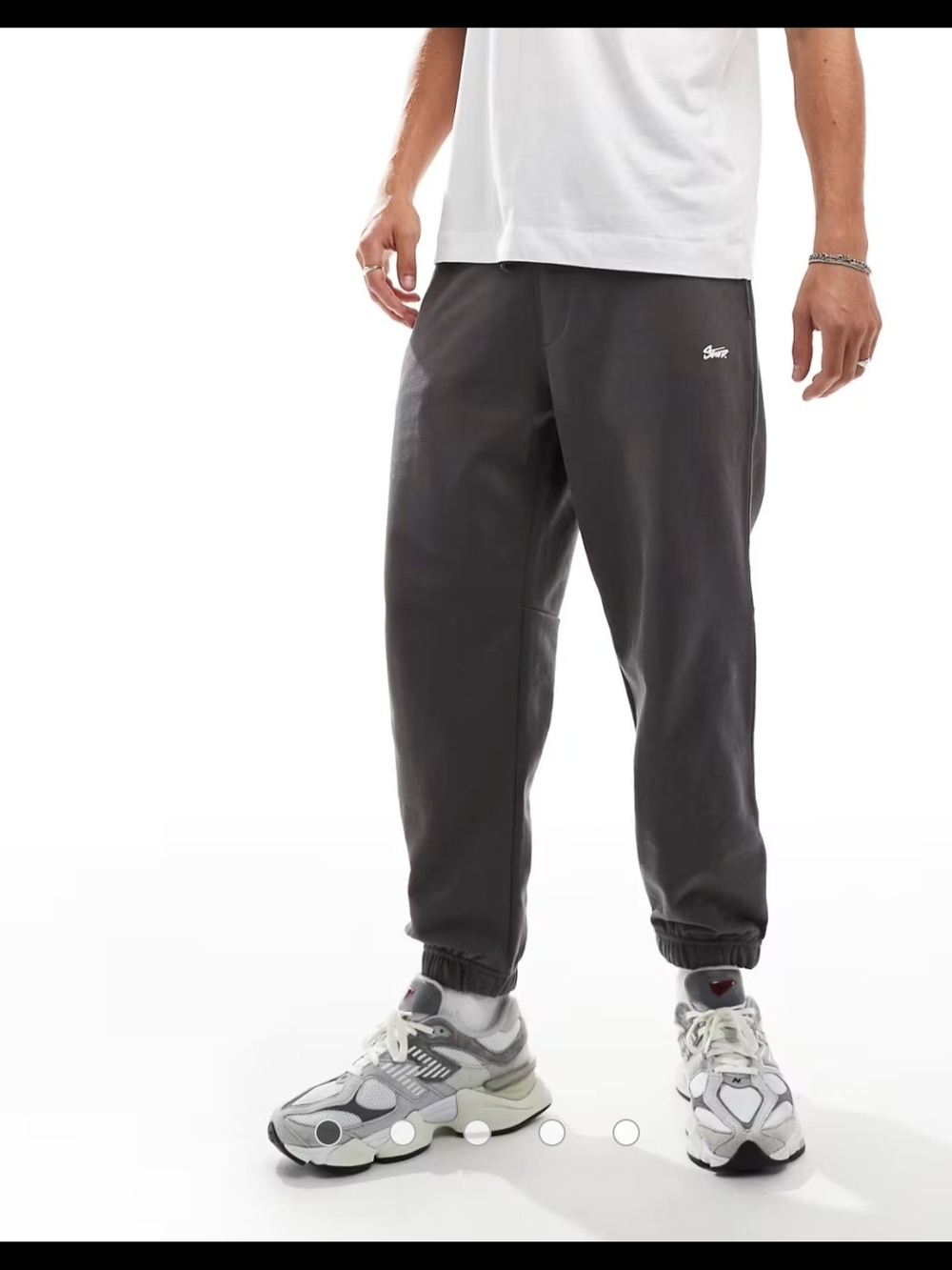 Pull&Bear Men's Joggers Size L Casual Drawstring